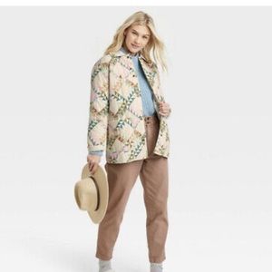 Universal Thread Target Patchwork Coat Size XXL